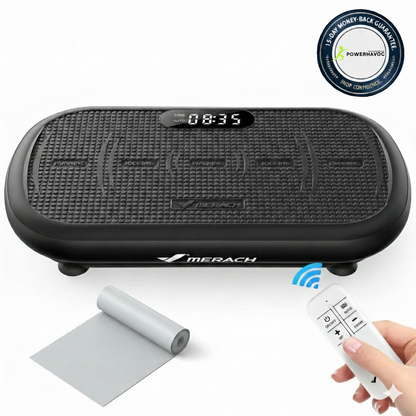 CV40 Curved 440 lbs High-Power Vibration Plate for Weight Loss