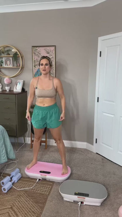 CV40 Curved 440 lbs High-Power Vibration Plate for Weight Loss